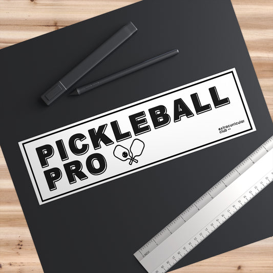 'Pickleball Pro' Bumper Sticker